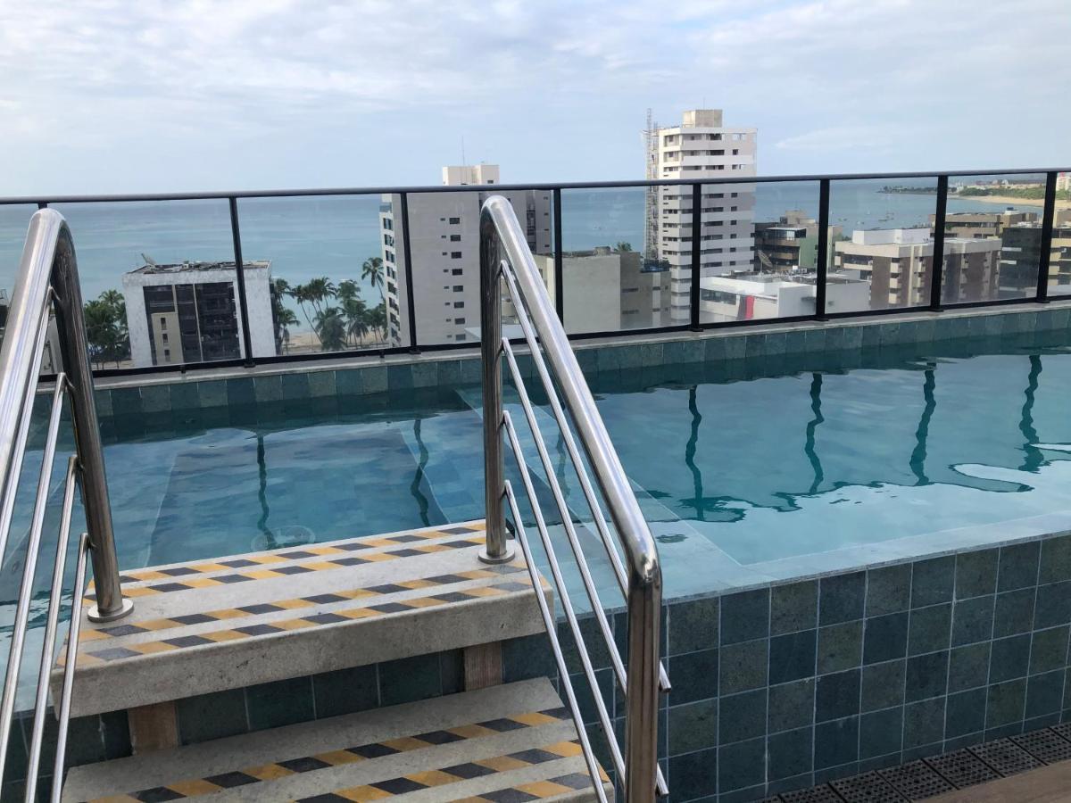 Maceio Ponta Verde - Edifício Time Aparthotel Exterior foto